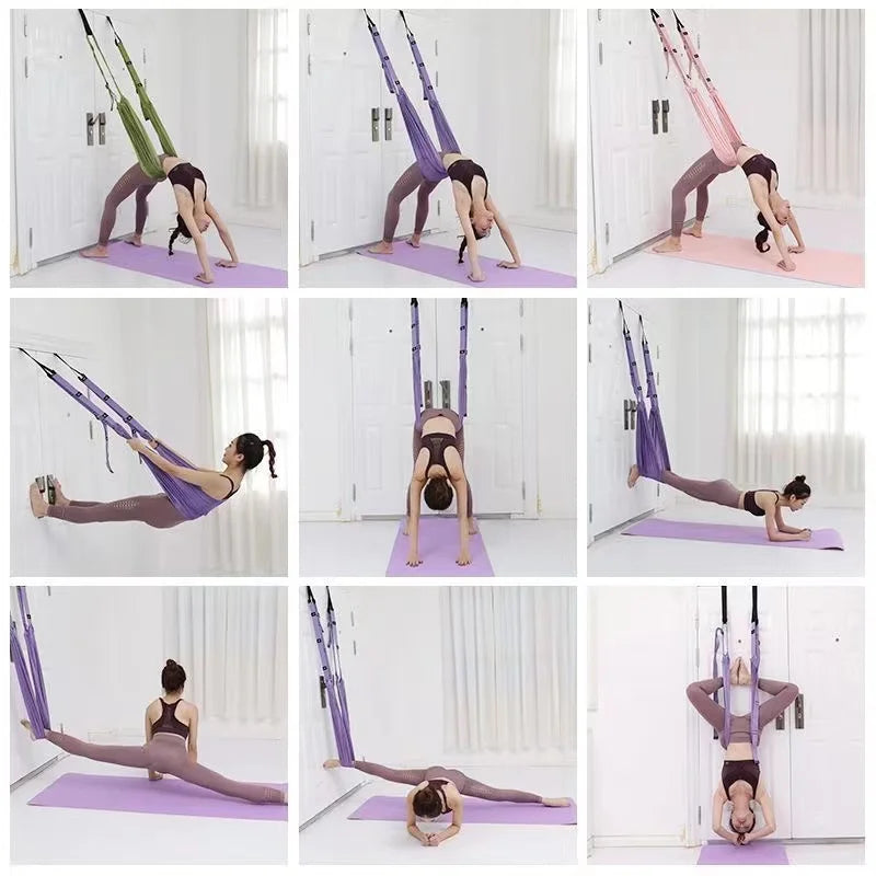 Hænge Yoga Strækreb med Hængekøje