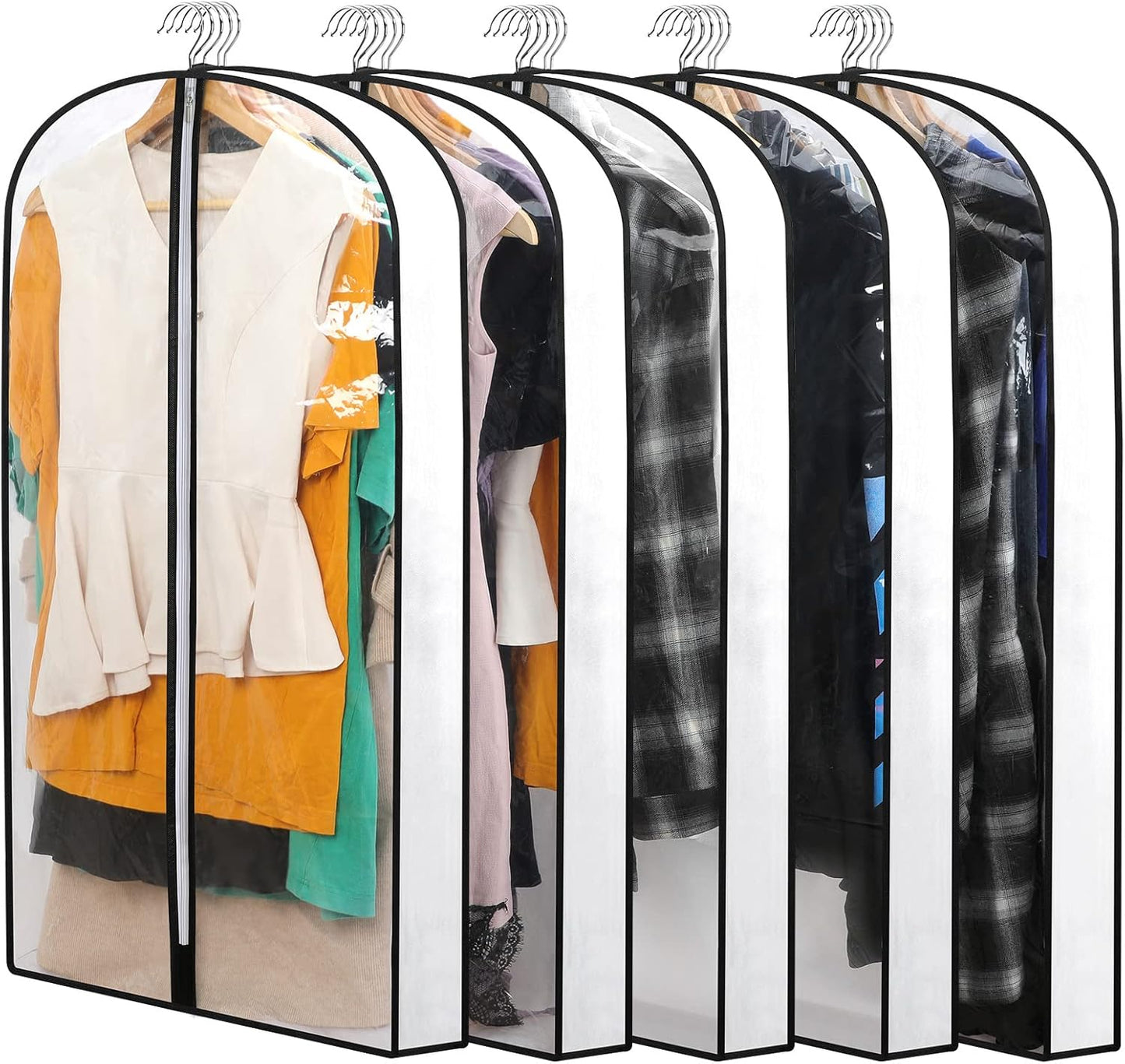 Smarta klädskyddspåsar – 12-pack i 3 storlekar (Köp 1, Få 1 GRATIS)