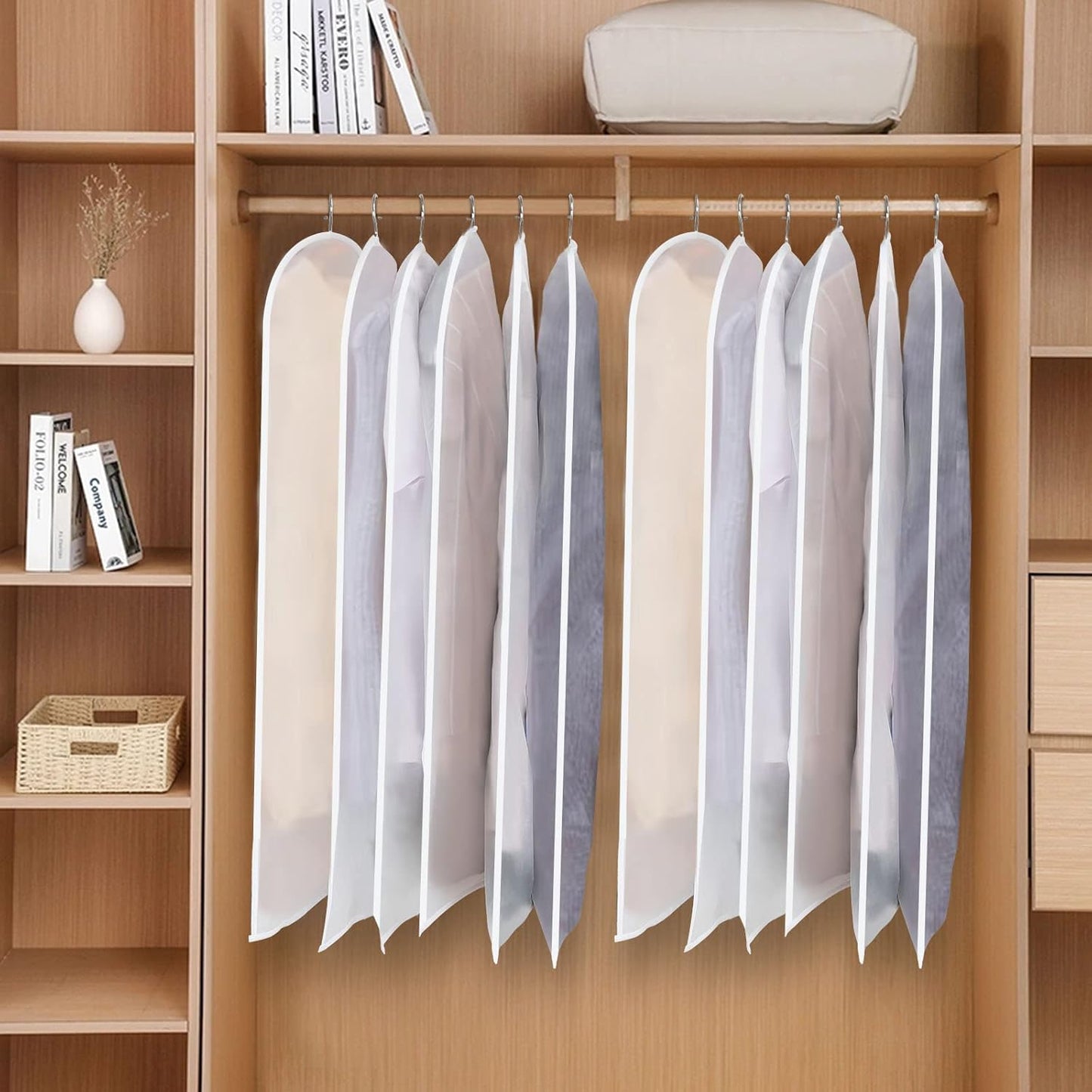 Smarta klädskyddspåsar – 12-pack i 3 storlekar (Köp 1, Få 1 GRATIS)