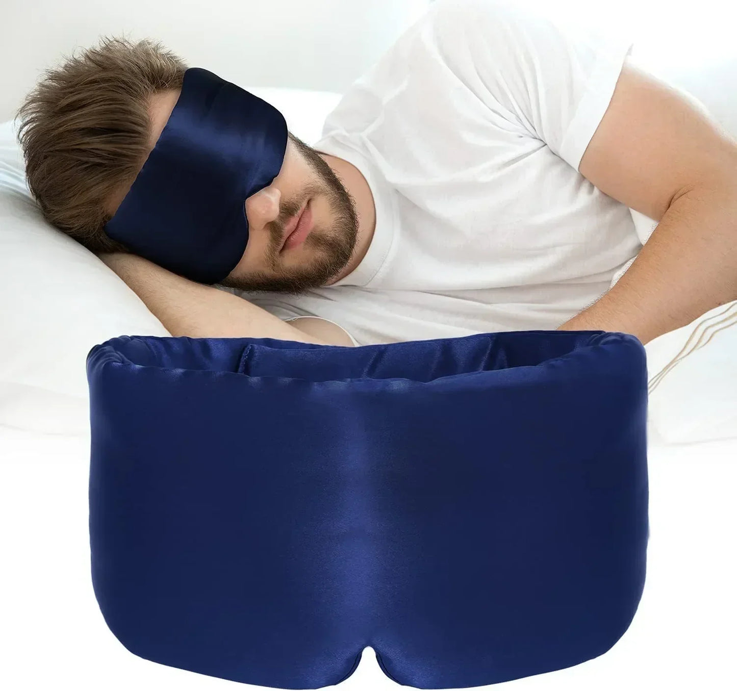 Silkesovmask | Lyxig komfort | Ljusblockerande