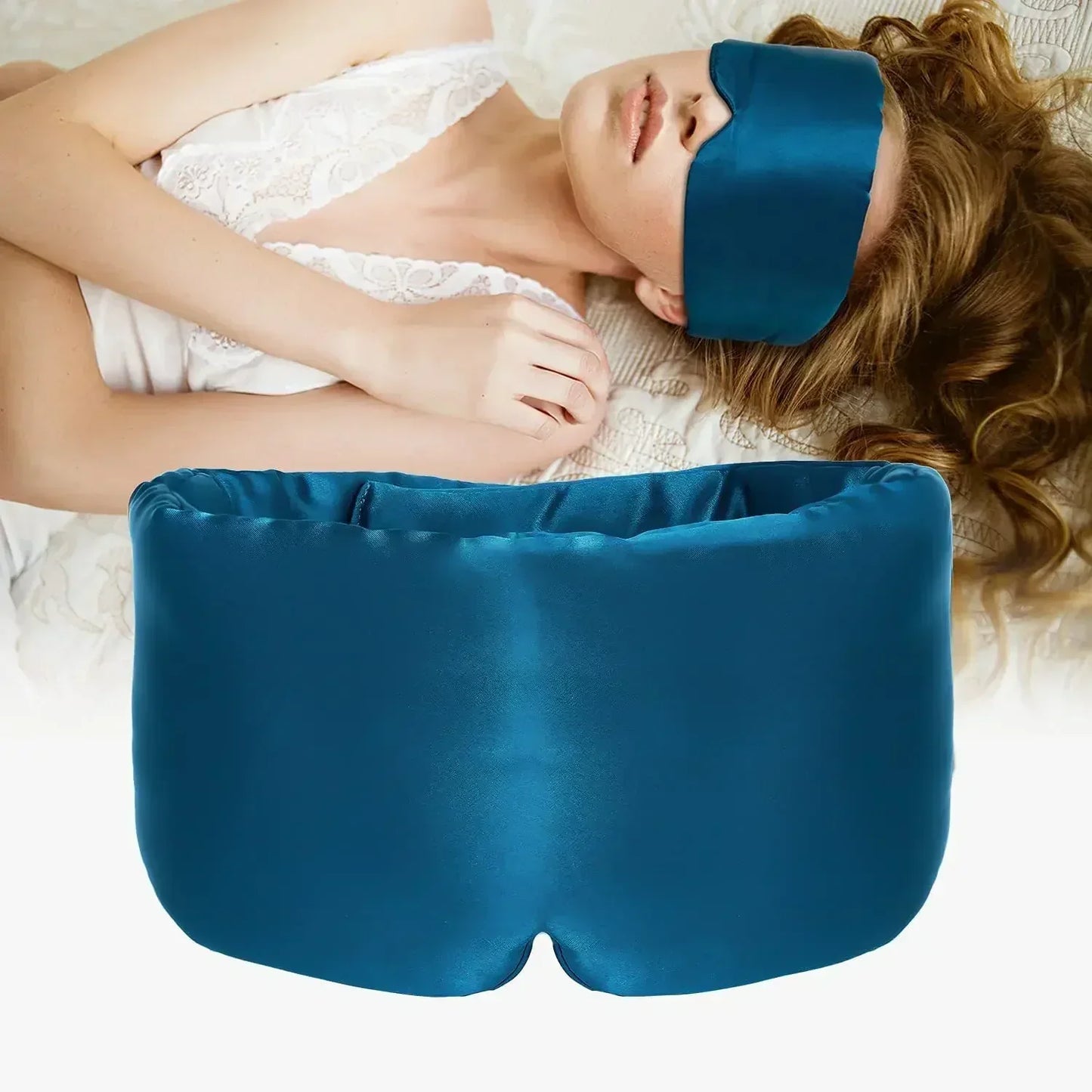 Silkesovmask | Lyxig komfort | Ljusblockerande