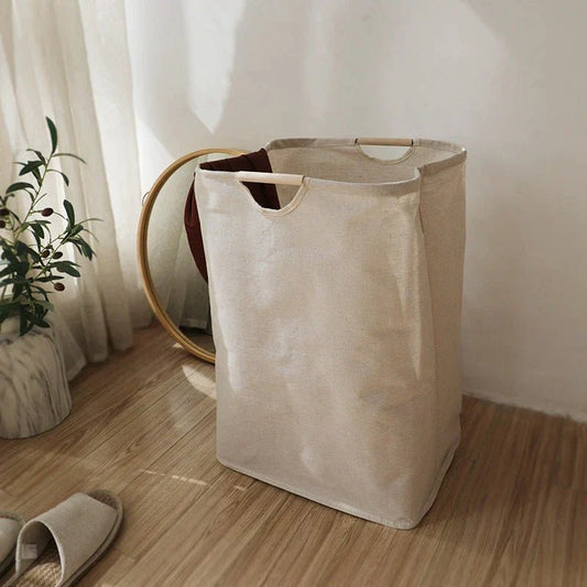 Vikbar Tvättkorg i Japansk Stil – Stor och Stilren Design