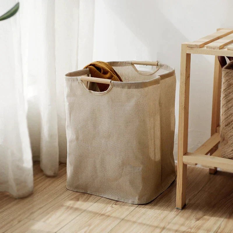 Vikbar Tvättkorg i Japansk Stil – Stor och Stilren Design