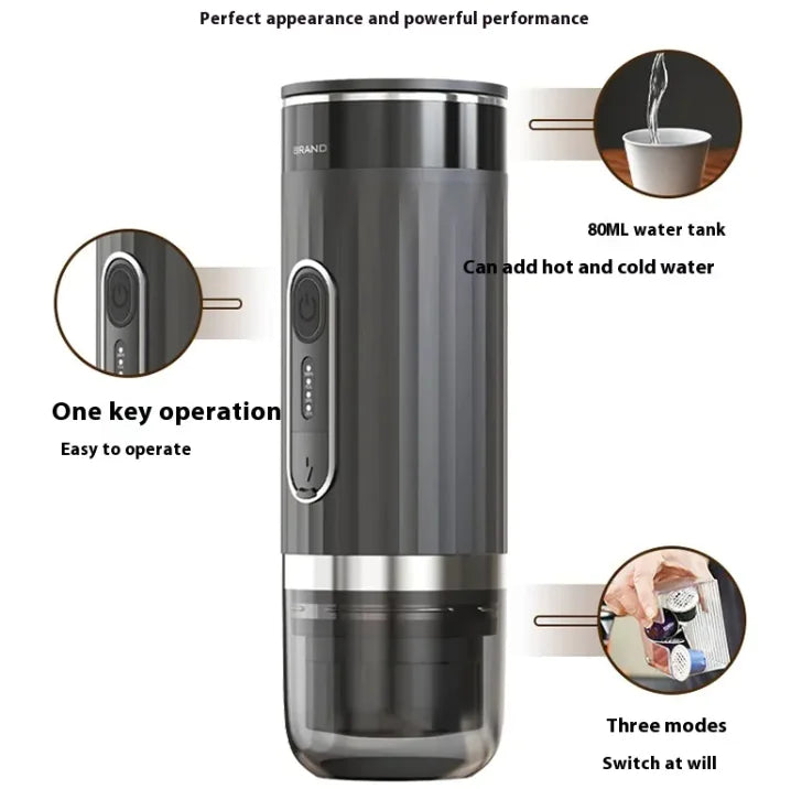 Bærbar Kaffemaskine