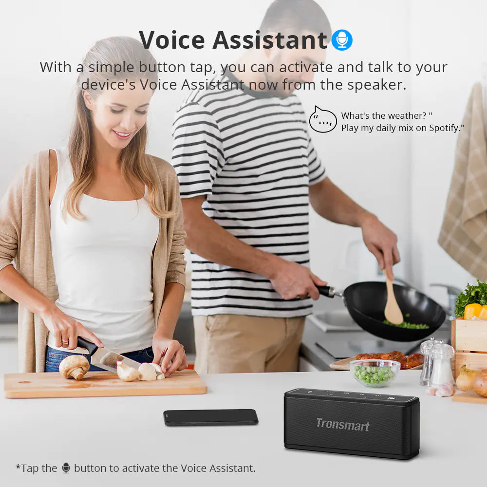 Bluetooth 5.0 TWS Bærbar Højttaler med 40W Udgivelse og Berøringskontrol